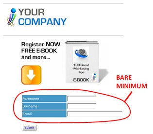 Example Registration Page